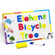 Butterfly Fun English Letters Magnetic Sticker Magnetic English 26 Buchstabe Aufkleber Number Kühlschrank Aufkleber Unterricht AIDS Early Education Kinderspielzeug [Zahlenform] 6 Zahlensätze + 10 Formen [
