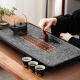 Bowei Wujin stone tea tray tea tray whole natural stone tea sea kung fu tea table without tea set Wolongyin 60x30