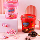 
No more words: 2 barrels of Mailsu barrel dark chocolate beans sandwich casual internet celebrity snacks chocolate candy for children [4 barrels/672g] chocolate flavor + strawberry flavor