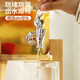 Changan Self-service Drink Barrel Internet Celebrity Drink Barrel Glass Fruit Tea Barrel Beer Barrel Juice Barrel Coke Barrel Container with Faucet 5.0L Glass Barrel + ABS Faucet + Wood Rack