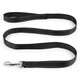 Duoqu reflective silk single flat belt dog leash, dog walking rope, dog leash, pet leash, dog leash, black 2.5*120cm