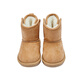 David Bella (Dave/Bella) Baby Snow Boots for Women Autumn and Winter Shoes de algodón para niños para niños Botas para niñas Pequeñas más zapatos de terciopelo para botas para niños Caki 29 (longitud del zapato 17.9 cm)
