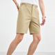 Sept loups [coton froid] shorts pour hommes masculins nouveaux pantalons décontractés à cinq points pantalons décontractés pour hommes 701 (kaki) 34 a