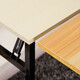
Xingkai (XINGKAI) [Specialized in Government and Enterprise] Folding table, computer table, outdoor long table, table, home desk, street stall table, BGZ673 White oak pattern single layer 100*60