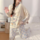 
Yalu pajamas for women 2025 new cute Yuguigou spring and autumn long sleeve plaid trousers Internet celebrity style home clothing set 15567 women M women (suggested weight 80100 Jin [Jin equals 0.5 kg])
