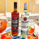 Bacardi White Rum 500ml + schwarzer Rum 500ml Mojitoki Weinmischung und Bäckerei Fremde Weinkombination