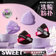 Lishu facial cleansing puff, thickened, soft and delicate, wood pulp powder puff for facial cleansing, makeup removal
