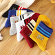 Langsha Children's Socks Boys' Mid-Tube Socks Cotton Breathable Baby Socks Medium and Large Children's Socks 6 Pairs Sports Digital Style
