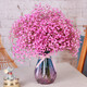 AIMAN Gypsophila Natural Dried Flower Bouquet Ins Internet Celebrity Birthday New House Decorative Ornaments Air-Dried Real Flower Arrangement Home Furnishings Pink Gypsophila Without Vase