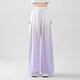
I.KARNOW girls' pants summer thin 2025 new children's Chinese style Chinese style ice silk wide-leg pants large children's summer mosquito-proof pants 15117 gradient purple + 9922 white [set] 120
