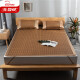 Arctic velvet rattan three-piece set summer cool straw mat ice rattan silk mat air-conditioning mat recalling the fragrance 1.8 meters bed 180*200cm