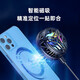 Haoyouqi Mobiltelefon Kühler Halbleiter Kühlung und Kühlung Chicken Artefakt Ehre von Königen Frieden Elite Apfel Huawei Xiaomi Schwarzer Hai Red Magic Iqoo Tablette Real Ice Frozen Back Clip 2024 Neues Upgrade 1 Sekunde Eckerei und Schnellkühlung [Esports Radiator Artefact]