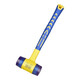 Baolian Hammer Solid Rubber Hammer Soft Removable Plastic Handle Insulation Installation Hammer Door and Window Rubber Hammer Floor Tile Slapping 35mm Color Matching Steel Core Installation Hammer
