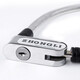 Neutral (ZOLI) Bicycle lock Electric mountain bike lock Anti-theft portable lock Steel cable lock Riding equipment Bicycle accessories Black