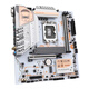 七彩虹（Colorful）英特尔（Intel）B760 H610搭intel i3 12100F 14代 14100F板u套装 B760M-A MEOW WIFI D5橘影橙 14代丨i3 14100