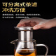 Tuojin tea leakage tea filter 304 stainless steel fair cup flower teapot filter liner coffee brewing tea tea filter 304 lifting net 90 high without cover default