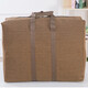 Chenbu Storage Bag Canvas Portable Quilt Organizer Luggage Clothes Packing Bag Moving Bag Quilt Bag Extra Large Brown