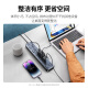 Green joint lightning protection socket surge resistance 4-position separate control surge resistance plug/wire board/wire plug/plug/plug board/desktop wire drag board new national standard Yueying gray full length 2 meters