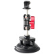 MAXCAM is suitable for DJI Action 4/3 Lingmou 2 sports camera gopro12109 automotive aluminum alloy suction cup PRO glass fixed micro single off-road bracket strap accessories
