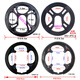 Dental Disc Guard Mountain Bike Road Bicycle Zahnplatte Abdeckung Zahnscheibenscheibenschutzkettenabdeckungsabdeckung Kettenscheibenzubehör 5-Loch 1048t Einzelscheibe