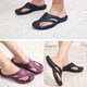 Taiwan imported women's slippers thick sole non-slip men's summer breathable rain shoes indoor and outdoor comfortable outdoor soft sole wide foot board purple 37