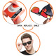Tintart Sonnenbrille HD-Ersatzlinsen für Oakleyradar EV Path OO9208 anpassbarer Laser Black Polarized-Laser Polarisierte