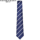 North Martin tie men's formal business tie 7.5cm wide blue without clip