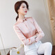 
Troman satin shirt women's long sleeve temperament and fashionable design sense niche spring wear 2022 fashion professional women's clothing elegant commuter OL casual women's shirt KY673 pink