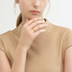 Chow Sang Sang Gold Ring Heart-Blowing Pure Gold Ring Ring Open Ring 27942R Price 2.8g