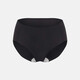 
Particle Fever [Two-piece] Sports underwear for women mid-waist skin underwear 12802 [Intimate clothing is not of quality, no return or exchange is accepted] Dark black *2 equal size