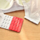 Dongzhitiandi [6 Pack] Underwear Extension Buckle Stainless Steel Breast Buckle Extra Long Buckle Bra Women's Bra Connecting Buckle Back Buckle Black/White/Skin Color Three Rows Three Buttons/Four Buttons One Each