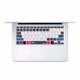 Yikelai Apple MacBook Air13.3 pouces Old ordinateur portable Film de clavier Film de protection en silicone (A1466 / A1369) Clé de raccourci PS Version EA010STW