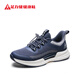 足力健老人鞋秋冬老年鞋软底爸爸鞋男士运动鞋旅游休闲鞋 3106T休闲蓝40