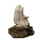 Büro des General Managers Office Desk Ornamente Taihang Mountain Strange Stone Natural Carving Taihang Stein schnitzen natürliche Strange Stein Fischtank Landschaft milchig weiß 3891