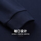 Shanshan (FIRS) Camiseta de manga larga de algodón puro para hombres nuevas rayas bordadas de otoño para hombres Polo826 Maple Leaf Red XL (180)
