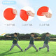 Haha Ball Kinderspielzeug Weiche Frisbee UFO Kite Große Outdoor-Eltern-Kind-Sport-Dart-Boomerang 3-6 Jahre alte Bambus Libelle Frau Soft Frisbee Kollektion Red 20cm-G5706