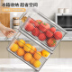 Best helper refrigerator storage box, food-grade sealed fresh-keeping and freezing special kitchen fruit, vegetable and egg storage box