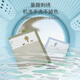 LNGA LANDGRE婴儿隔尿垫可洗棉麻大号防水透气春夏四季新生儿宝宝经期小床垫 布里纳森林绿条纹隔尿垫 M(60*80cm)