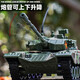 翊玄玩具 坦克玩具军事模型合金仿真卡车装甲导弹车儿童男孩宝宝玩具汽车 99B坦克（响声亮灯 炮台旋转）