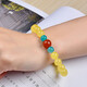 OUCERNY Beeswax Bracelet Amber Southern Red Duobao Bracelet Natural Raw Mineral Stone Duobao Bracelet for Women with Certificate Ready Shipment Arrangement on the Best