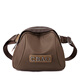 Mia's new one-shoulder small bag women's crossbody bag simple women's bag canvas bag versatile women's Oxford cloth shell bag coffee color