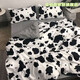 Jiazhilu cartoon grinding bear bedding four-piece set, quilt cover, bed sheet, student dormitory single double multi-piece set, Mengge 2.2 meters four-piece set (gift)