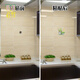 Autocollants muraux coréens couvrent les défauts de cuisine, de salle de bain et de salle de bain étanche des carreaux de céramique autocollants imitation porcelaine autocollants tridimensionnels fleurs CSGT-12116 17x17cm