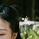 Su Shiliu 925 Silver Hairpin Female Plum Blossom Hairpin Ancient Style Tassel Hair Accessories Memorial Day Valentine's Day Gift for Girlfriend and Wife Free Engraving Contact Customer Service