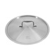 Wanjiaozi household 304 stainless steel pot lid frying pan lid soup pot lid thickened stainless steel 22cm24cm26cm28cm30 suitable for pots with an inner diameter of 26cm and an outer diameter of 27.9cm