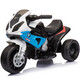 
BeRica BMW authorized infant and children electric car three-wheeled motorcycle can be seated for men, women, children toys, baby gift blue