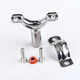 Lu Yueting stainless steel fixed buckle pipe bracket cylindrical nut clamp round pipe clamp water pipe bracket pipe clamp 25-27 M8 nut cylinder = 50MM