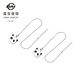 Caibai Jewelry Platinum Earrings Pt950 Cute and Cute Panda Series Ear Wire Earrings Price BJ Platinum Earrings About 1.60g