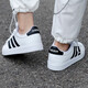 Adidas Casual Chores Chaussures pour hommes chaussures de femme Summer New Sports Shoes Grand Court 2.0 Low Top Shoes GW9196 GW9195 WHITE 42