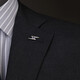 Kamallun (KAMALUN) brooch men's high-end silver lightning small collar pin collar buckle pin suit pin suit badge accessories for boyfriend lightning brooch + brand gift box [no lettering]